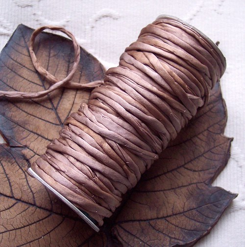 Ledová čokoláda..., crep satin, metráž — foto 2