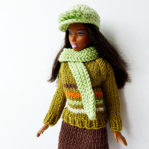 OLIVE svetr pro Barbie — foto 6