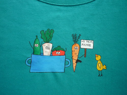 Vegetariánské tričko — foto 5