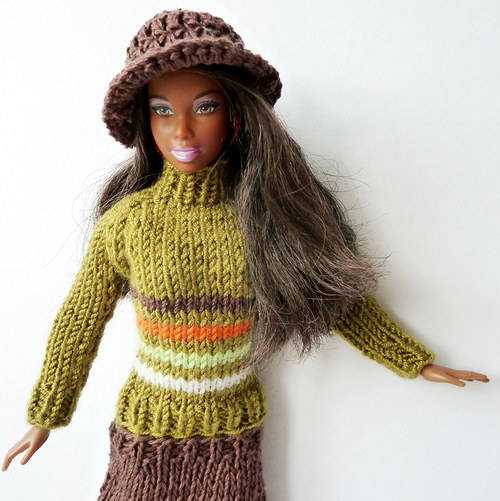 CHOCOLATE klobouk pro Barbie — foto 3