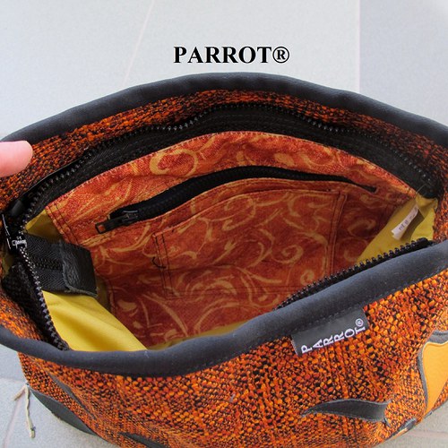 Kabelka - ORANGE FLOWER - PARROT® — foto 4