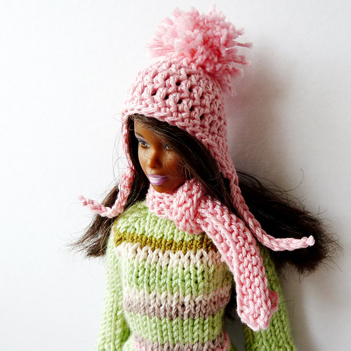 PEA GREEN svetr pro Barbie — foto 2
