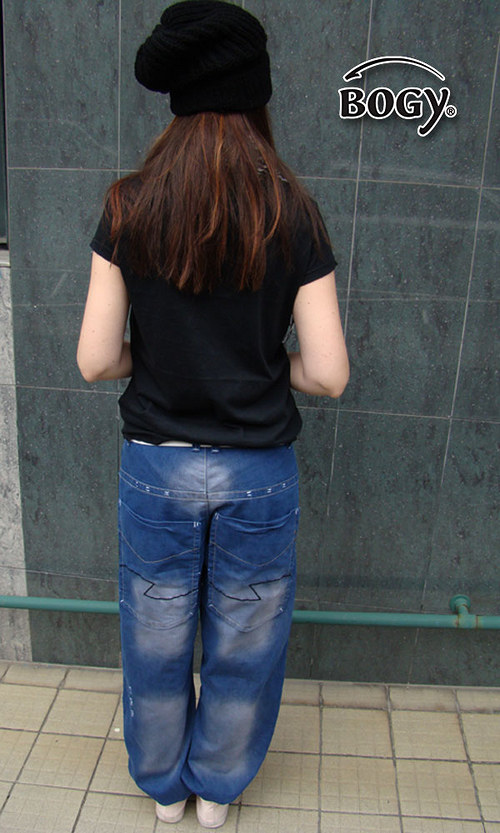 Hip hop džíny unisex - 210/38,40 — foto 5