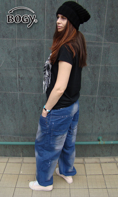 Hip hop džíny unisex - 210/38,40 — foto 6
