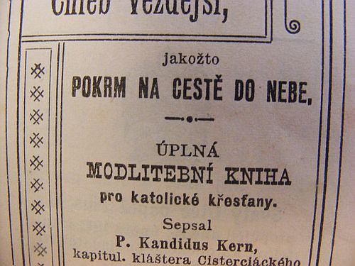 Modlitební knížka z roku 1911 - secece — foto 3