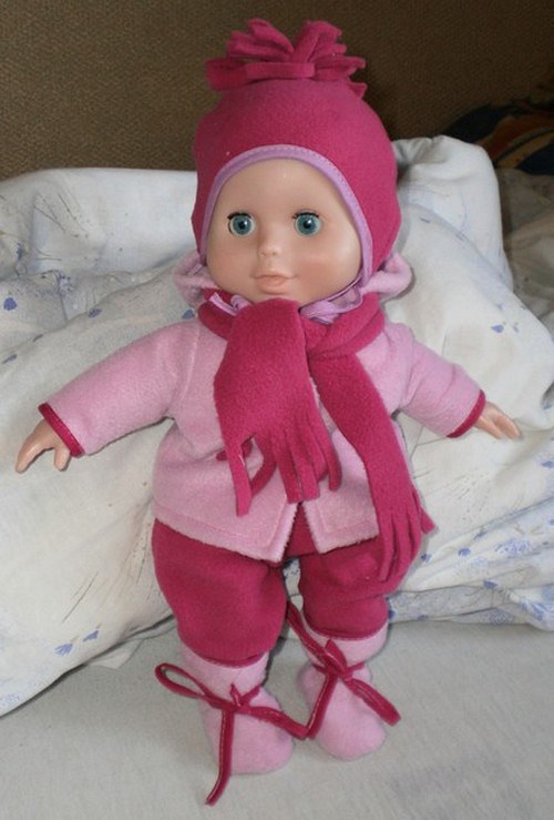 Zimní set pro panenku — foto 2