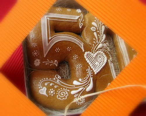 Narozeninové číslo 50 - perník — foto 3