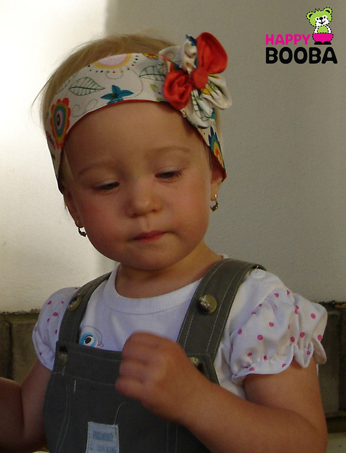 Oboustranná čelenka "Buzzing Garden" — foto 5