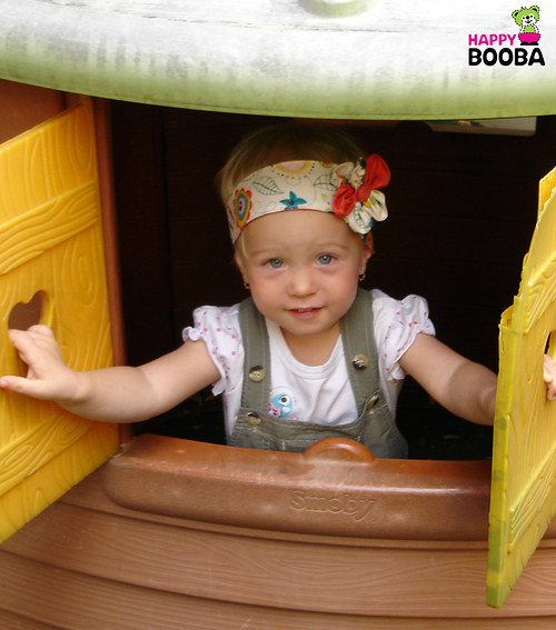 Oboustranná čelenka "Buzzing Garden" — foto 6