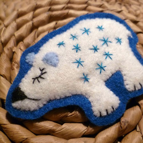 Brož Polar bear — foto 4
