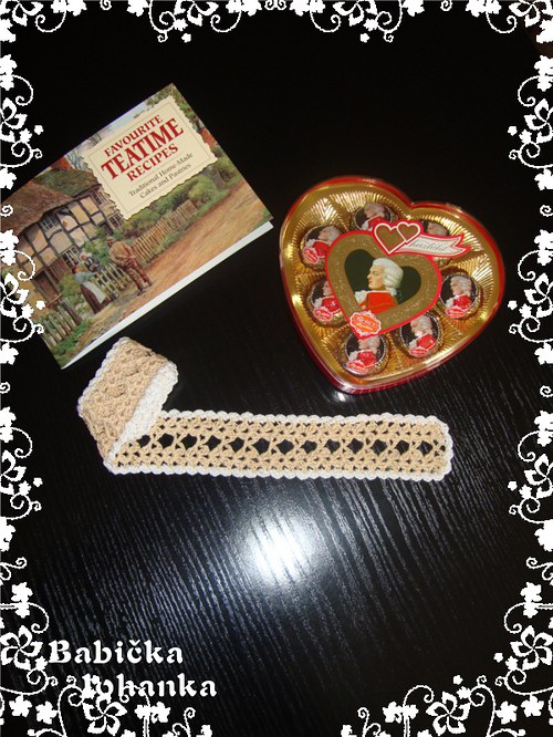 Béžovobílá krajka — foto 3