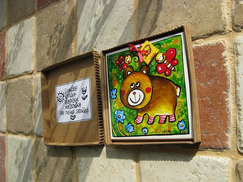 Méďa v ponožkách — foto 3