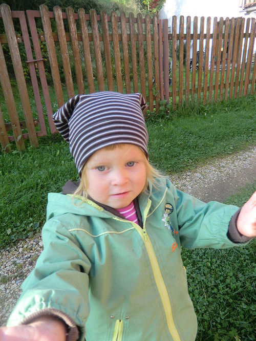 Dětská čepice - hnědá , 2 až 3 roky pr Labakan — foto 3