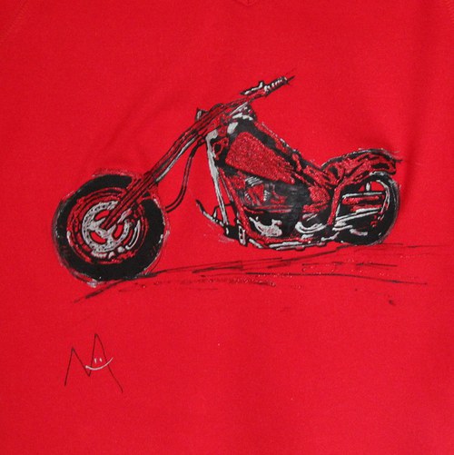CHOPPER - červená metalýza — foto 3