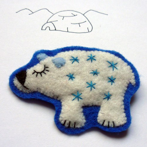 Brož Polar bear — foto 2