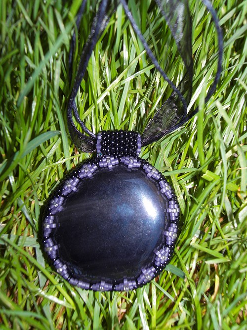 Černý obsidián — foto 3