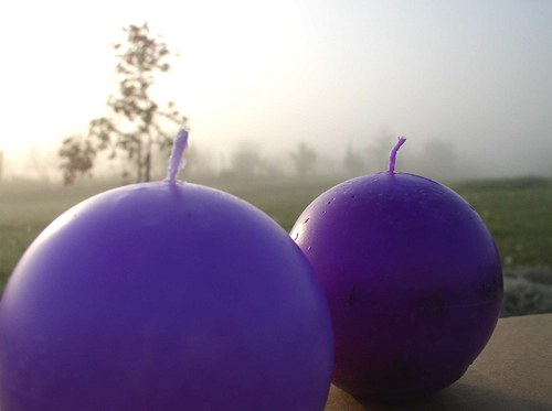 Levandulová svíčka — foto 3
