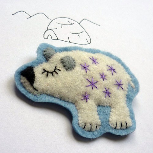 Brož Polar bear — foto 2