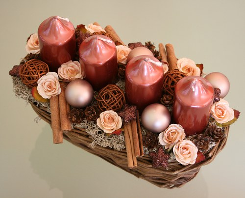 Adventní svícen hnědý — foto 2