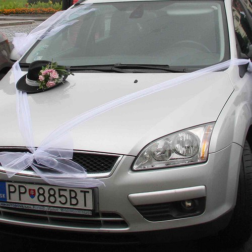 Autodekorace pro ženicha(klobouk) — foto 4