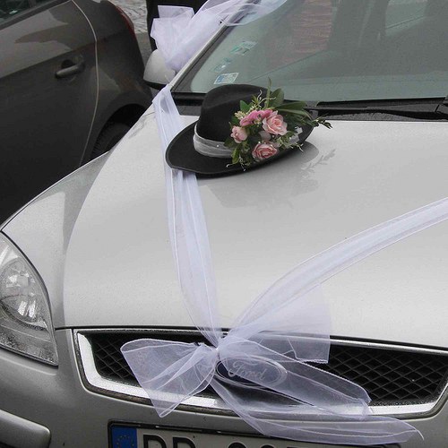 Autodekorace pro ženicha(klobouk) — foto 5
