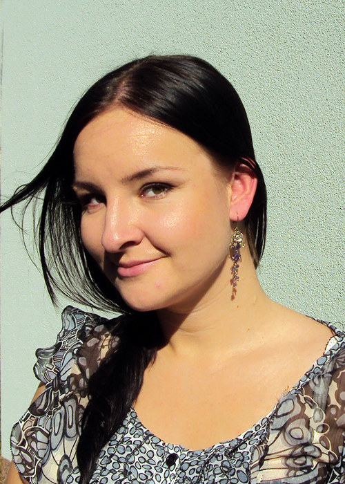 Naušnice fialky — foto 5