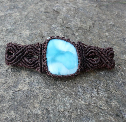 Larimar set (náhrdelník a náramek) — foto 2