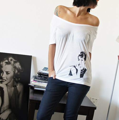 Audrey Hepburn tricko — foto 3