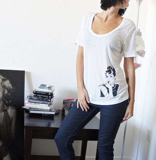 Audrey Hepburn tricko — foto 4