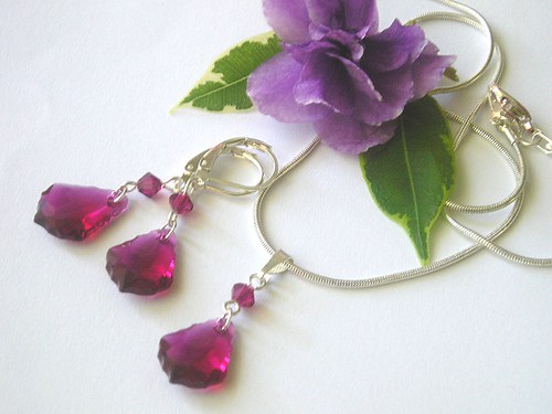 Swarovski sada Baroko Ruby — foto 2