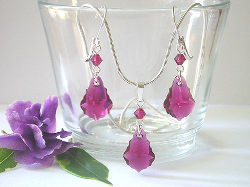 Swarovski sada Baroko Ruby — foto 3