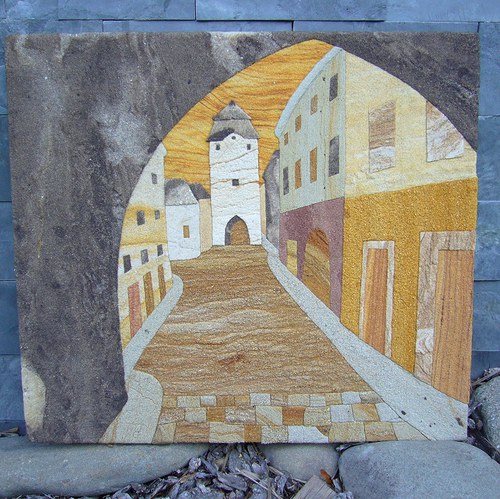 SLUNEČNÁ 121, pískovcový obraz — foto 4