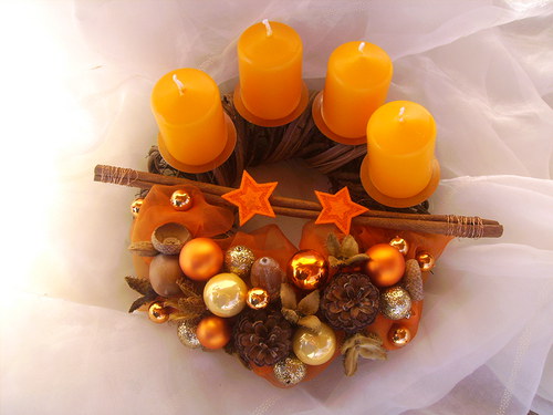Adventní oranžovozlatý — foto 3