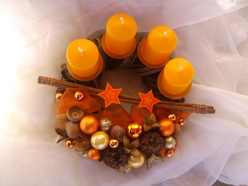 Adventní oranžovozlatý — foto 5