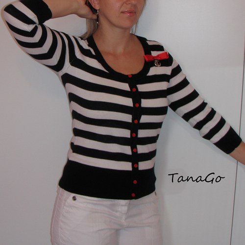 Námořnický cardigan — foto 2