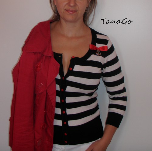 Námořnický cardigan — foto 4