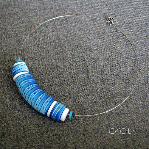Heavenly blue - náhrdelník — foto 2