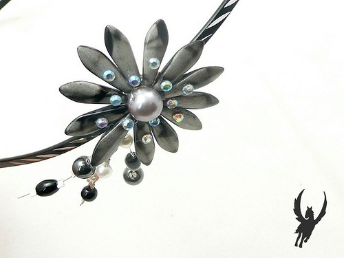 Čelenka : " Silver krystal " — foto 3