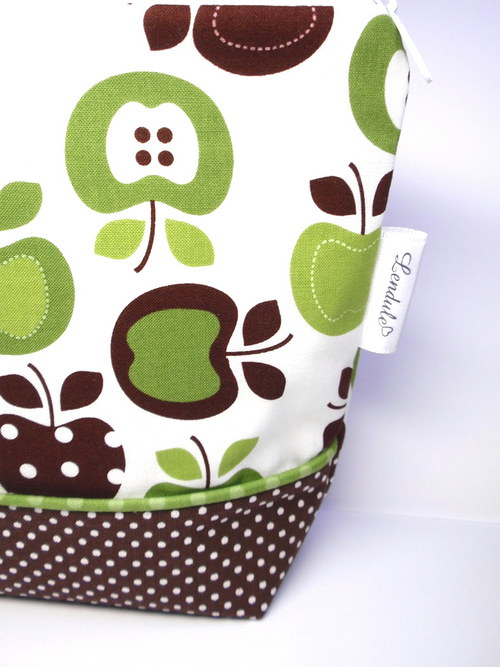 Green Apple...........velká kosmetická taštička — foto 4