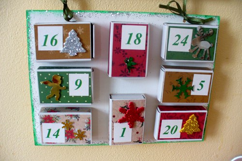 Materiál na adventní kalendář. — foto 2