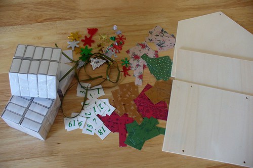 Materiál na adventní kalendář. — foto 3