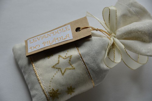 Levandule vánoční - bílozlatá (3 pytlíčky) — foto 2