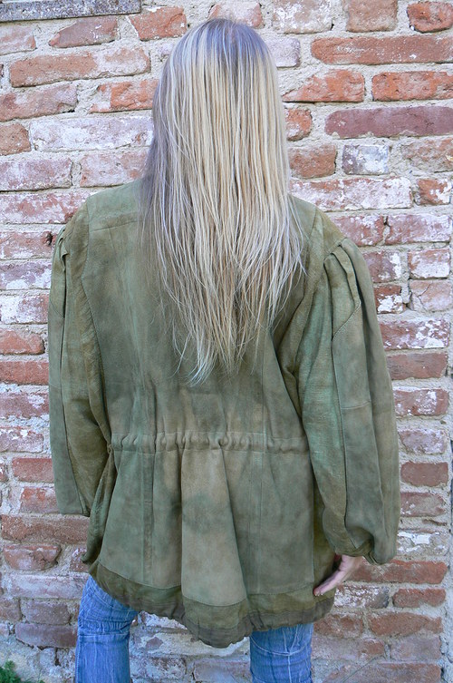 Khaki bunda-parka-SLEVA na půl — foto 3