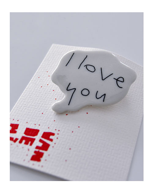 Komiksová bublina "I love you" — foto 2