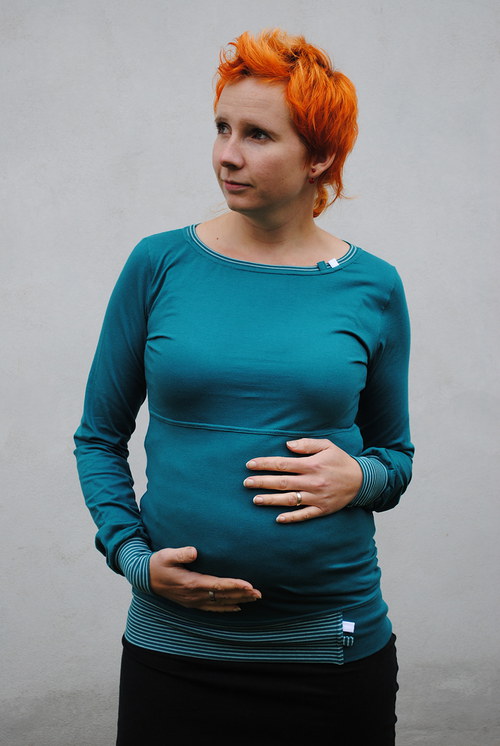 Těhotenské triko, rezervace — foto 2