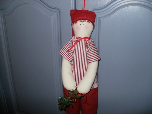Vánoční skřítek - 52 cm — foto 3