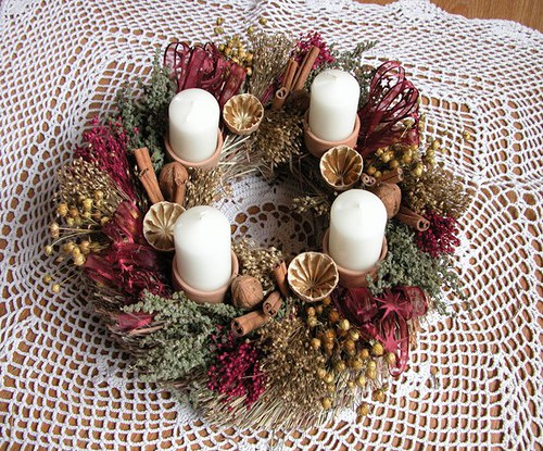 Adventní věneček — foto 3