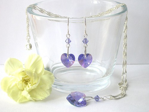 Swarovski sada Tanzanite AB...sleva — foto 5