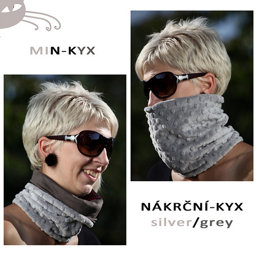 NÁKRČNÍ-KYX silver/grey — foto 2