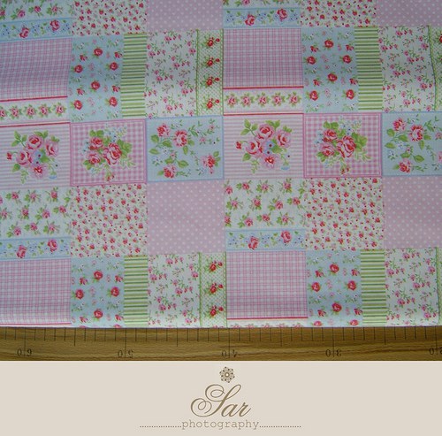 Metráž - patchwork/ RŮŽOVÁ KOLEKCE — foto 2